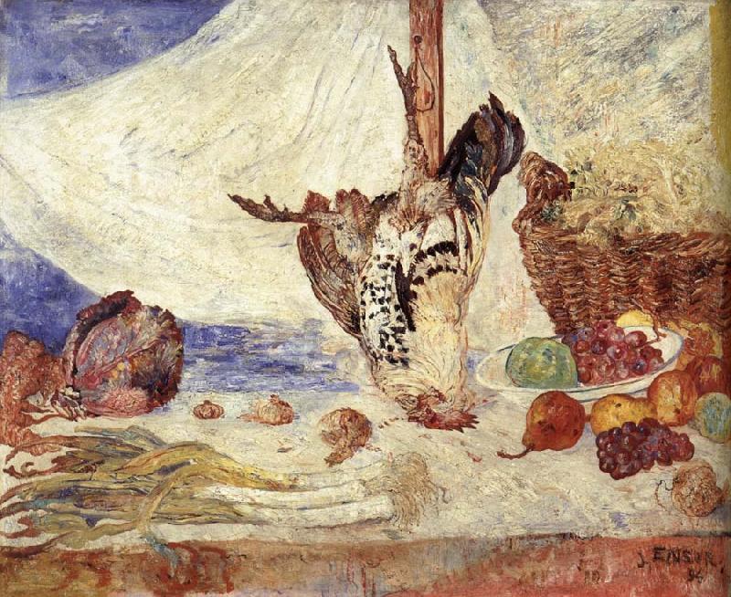 James Ensor The Dead Cockerel